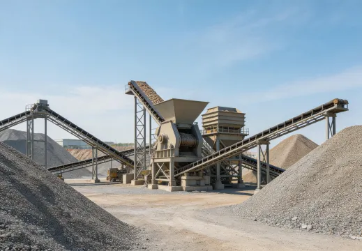 Aggregate screening plant